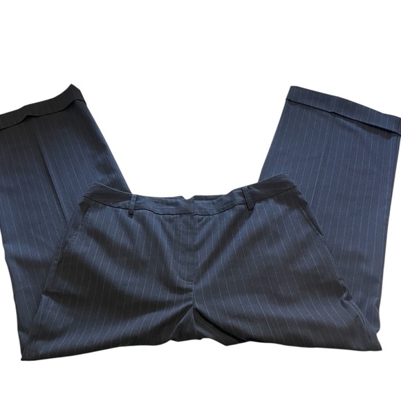 Talbots Petites Stretch Navy Pants Size 14 Petite - Picture 1 of 14